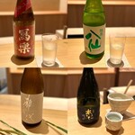 橦木町 しみず - いただいた日本酒