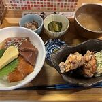 酒スタンド 魚蔵 - 海鮮漬け丼定食