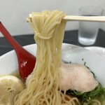 Mari iida - 北海道産ホタテの冷製煮干しラーメン1449円