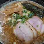 とんりゅうラーメン - 醤油とんこつ♪