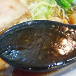 和 dining 清乃 - 澄んだスープ。鶏＋魚介ベースかな？