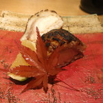 新屋敷 幸福論 - 大カマス、中はマコモダケ。