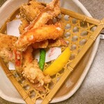 かに道楽 - タラバの唐揚げ4,400円