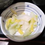 Sumiyaki Butadon Shingen - セット(お新香)