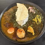 Spice Stand Seishun. - 青春カレー、1,400円＋スパイスエッグ、150円