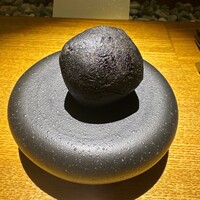 隼 - 五目揚げ餅　北海道のバフンウニ　鷄腿肉　海老