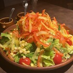 遊膳 - Choice de Salad Mサイズ・コーントッピング