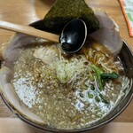 ラーメン是山 - 背脂チャーシュー