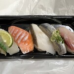 Tsukiji Ginicchou - 　秋の鮮魚にぎり