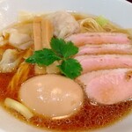 麺堂にしき - 特製鴨だし醤油ラーメン