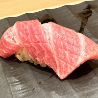 鮨まつもと - 大トロ　藻塩