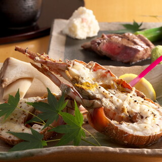 忘新年会にお薦めの、飲み放題付き豪華鉄板懐石コース