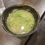 Sumiyaki Isshou - 〆の鶏スープは絶品！