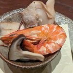 くずし 之助 - 土瓶蒸しの中身(コース料理 料理長おまかせ)