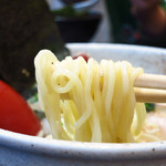 ラーメンクリスタル - 塩は細麺。