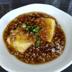 中華麺房 東龍 - こちらは「日本酒」のお供な「おつまみ」♬とても嬉しいサービスです❤️(^_-)-☆