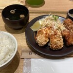 Oosaka Kashiwameshi Romantei - 唐揚げ定食