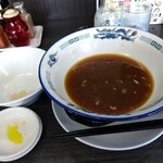 中華麺房 東龍 - 今回は残念ながらお腹いっぱいで★完飲★出来ず(´；ω；｀)ｳｯ…