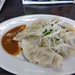 中華麺房 東龍 - 「水餃子」着皿＼(^o^)／　熱々♪プリップリ♬(๑´ڡ`๑)