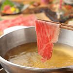 开放特价 肉煮涮火锅+日本料理菜单（共100种） 无限畅饮 3小时 含3,000日元