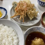 天ぷら定食ふじしま - 