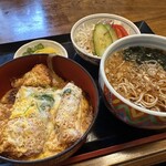 そば処割烹 浜菊 - かつ丼セット