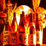 [Large variety of sake] There are many sakes that go well with Yakitori (grilled chicken skewers) and meat.