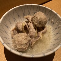 鶏料理 清水 - もも肉と鶏つくね