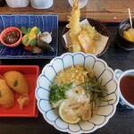 釜あげおうどん ツルトカメ - 料理写真:日替わりおうどんランチ 1,350円