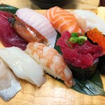 丸青食堂 - 丸青食堂　寿司9貫「和(なごみ)」