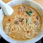 登龍門 - 途中で坦々めんへラー油を投入