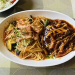 キャンディパフューム - ハンバーグ&パスタ1/2  トマトソース