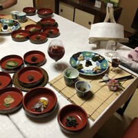 出羽屋 - 山菜だらけ