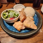 チキン料理屋 TORIGE - 香り岩塩のチキン竜田揚げランチプレート