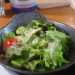 SHITATEYA - ミニトマト、枝豆、サニーレタスのサラダ
