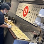 大阪アメリカ村 甲賀流 - 焼いてる様子