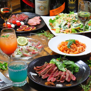 Gather everyone around and have a great time! Special Italian Cuisine course♪