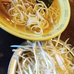 Egawa Tei - ネギ麺　(ネギを醤油に変更)