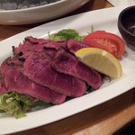 沢庵 - ランプ肉の炙り２０１３．１０