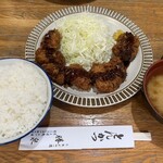 とんかつ 勝泉 - ヒレカツ定食1,200円