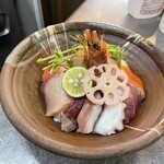 Sora's proud Seafood Bowl