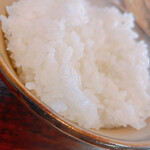 天ぷら 大樹 - ご飯　粒が立って美味しい