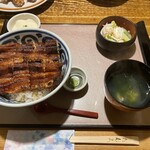 うなぎ屋　たむろ - うな丼定食 たむろ「極み」♪