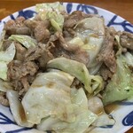 味寿食堂 - 豚肉のキャベツ炒め
