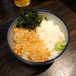 錦糸町中華そば さん式 - あられご飯