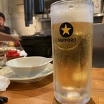 ジンギスバル まーさん - サッポロ生ビール　　　　638円