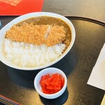 Resutoran Genji - 厚切りカツカレー　１１００円