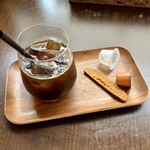 バルバルキッチンアメリ - 食後のアイスコーヒーS(¥300)