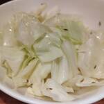 創作ごはんと和飲 くるまや - クミンキャベツ　300円