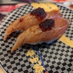 すし 銚子丸 - びんちょうの玉葱醤油漬け
